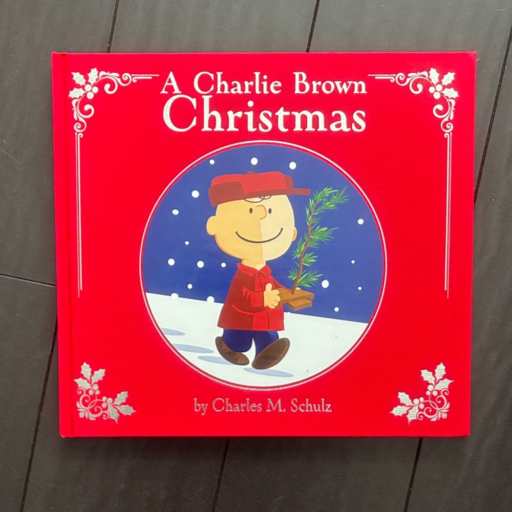 A Charlie Brown Christmas Book - Red Cover